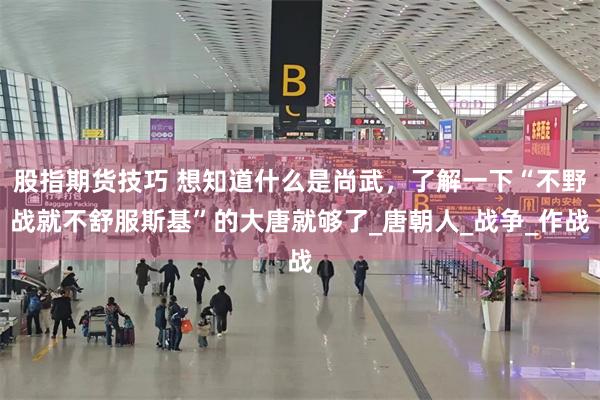 股指期货技巧 想知道什么是尚武，了解一下“不野战就不舒服斯基”的大唐就够了_唐朝人_战争_作战